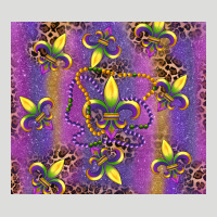 Mardi Gras Fleur De Lis Zipper Hoodie | Teevron