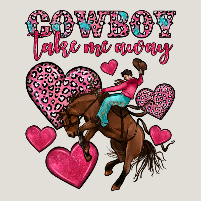 Cowboy Take Me Away Heavy Core Tee by OliviaCreatesArt | Teevron