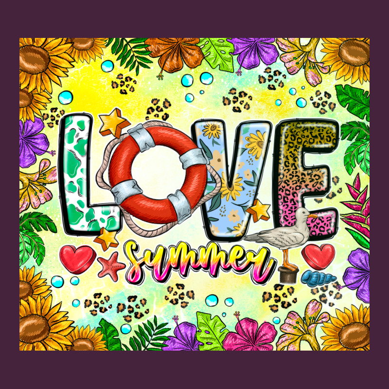 Love Summer Long Sleeve Tee by CowhideDigitalArt | Teevron