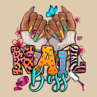 Afro Woman Nail Boss Heavyweight Sweatshirt | Teevron