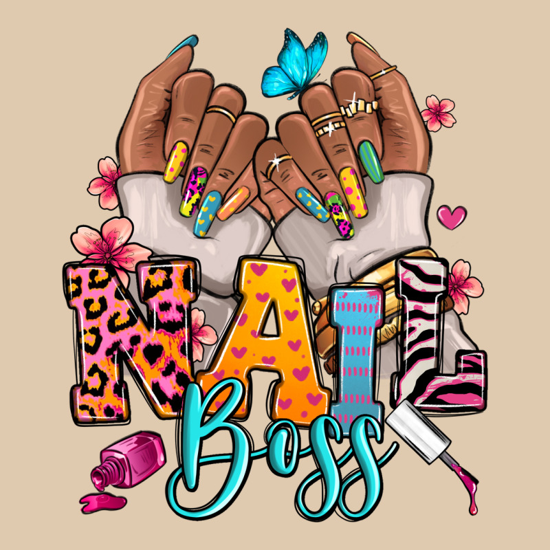 Afro Woman Nail Boss Heavyweight Sweatshirt by RanaPortraitStore | Teevron