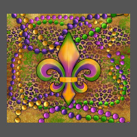Mardi Gras Fleur De Lis Zipper Hoodie | Teevron