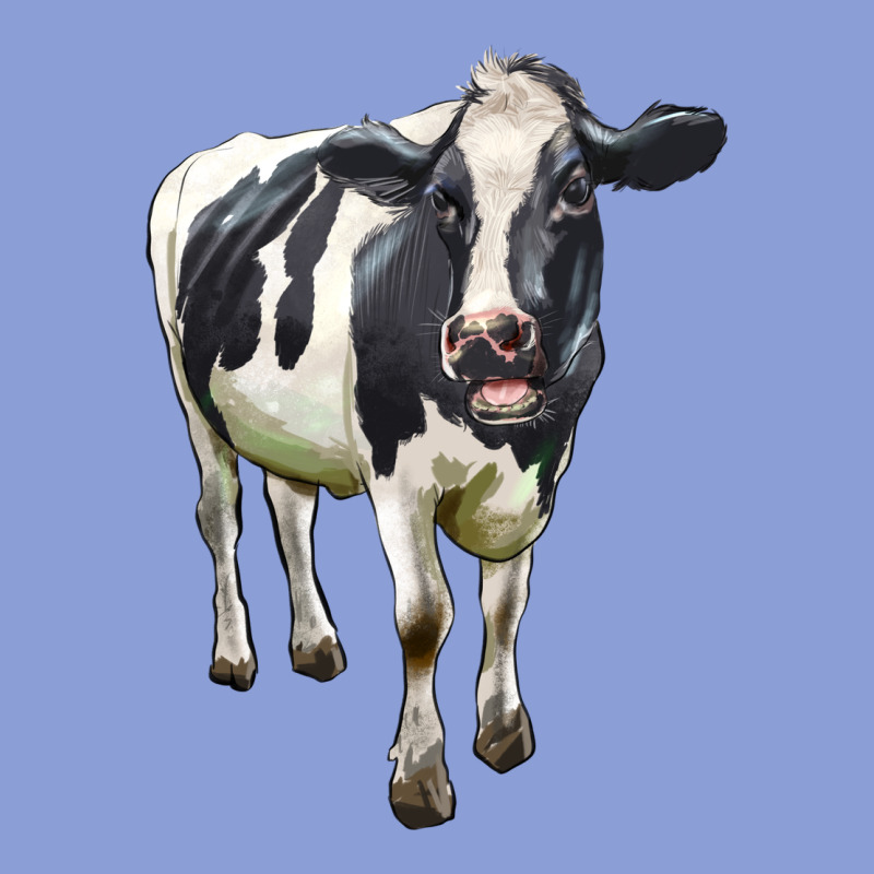 Holstein Bull Long Sleeve Tee by LillyAllenDesigns | Teevron