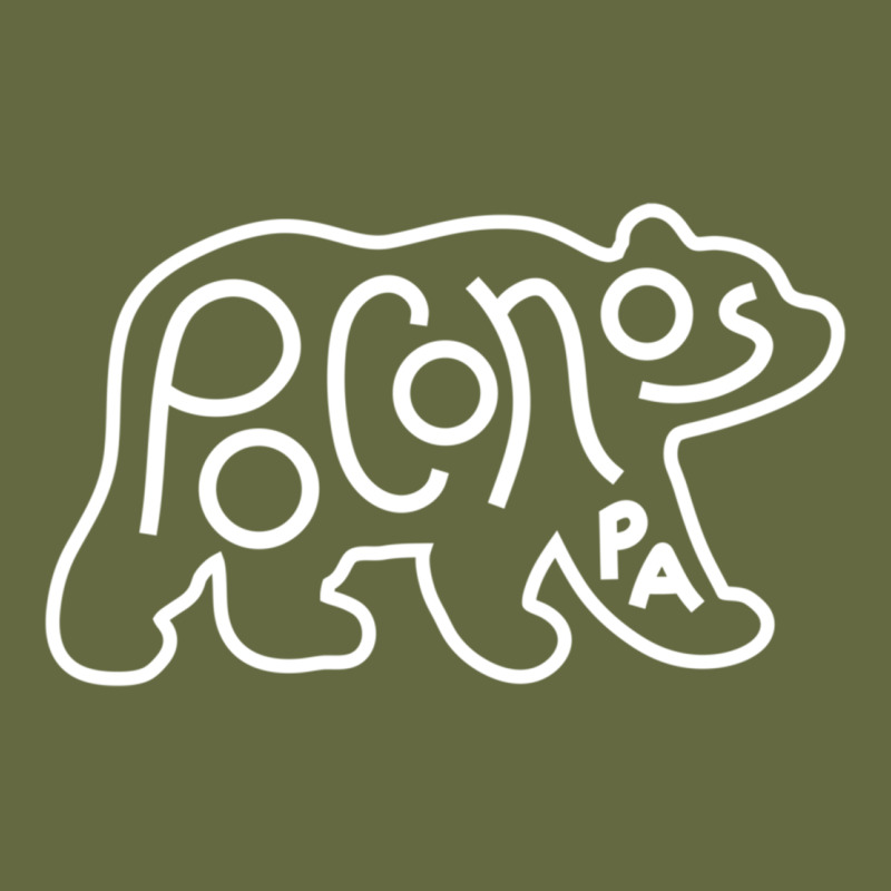 Poconos Pennsylvania Pocono Pa Bear Travel Animal Long Sleeve Tee by linhVisuals | Teevron