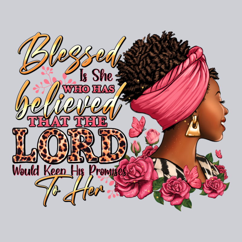 Blessed Is She Who Has Believed Afro Woman Heavyweight Sweatshirt by RanaPortraitStore | Teevron