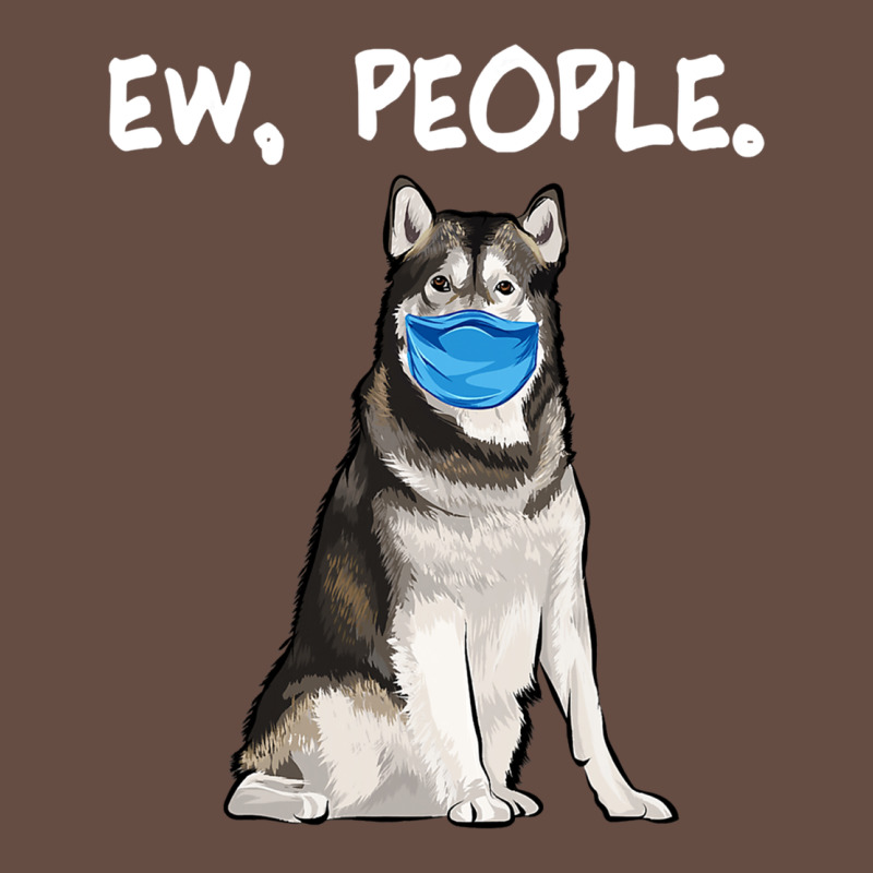 Alaskan Malamute Ew People Dog Wearing Long Sleeve Tee by linhVisuals | Teevron
