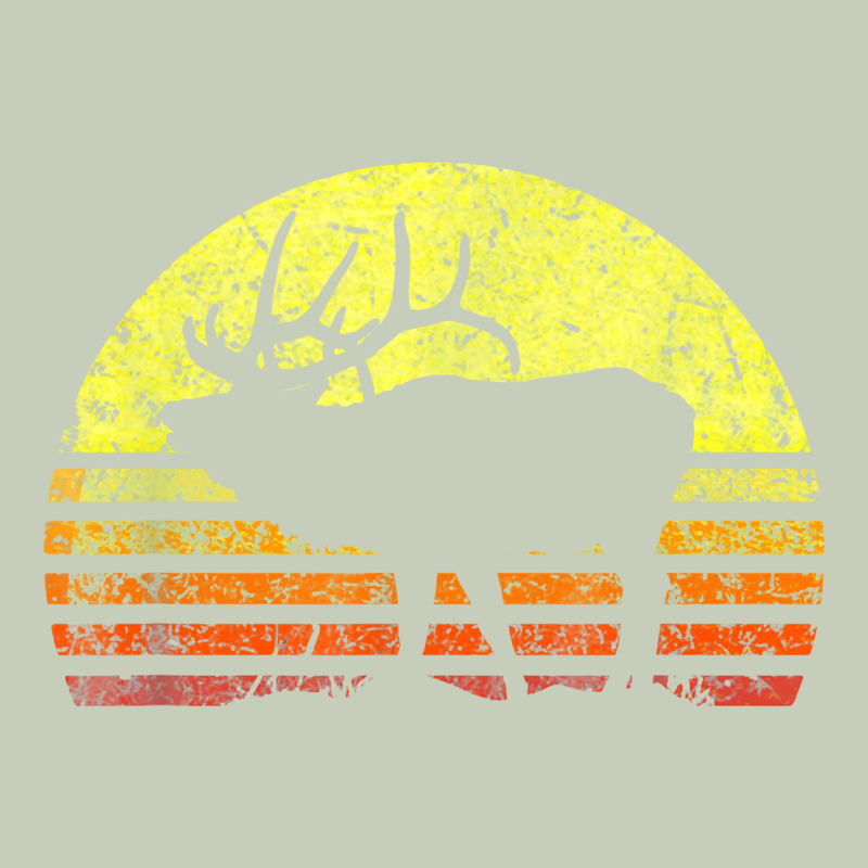 American Elk Hunter Dad Vintage Retro Sun Bow Hunting Gift Long Sleeve Tee by linhVisuals | Teevron