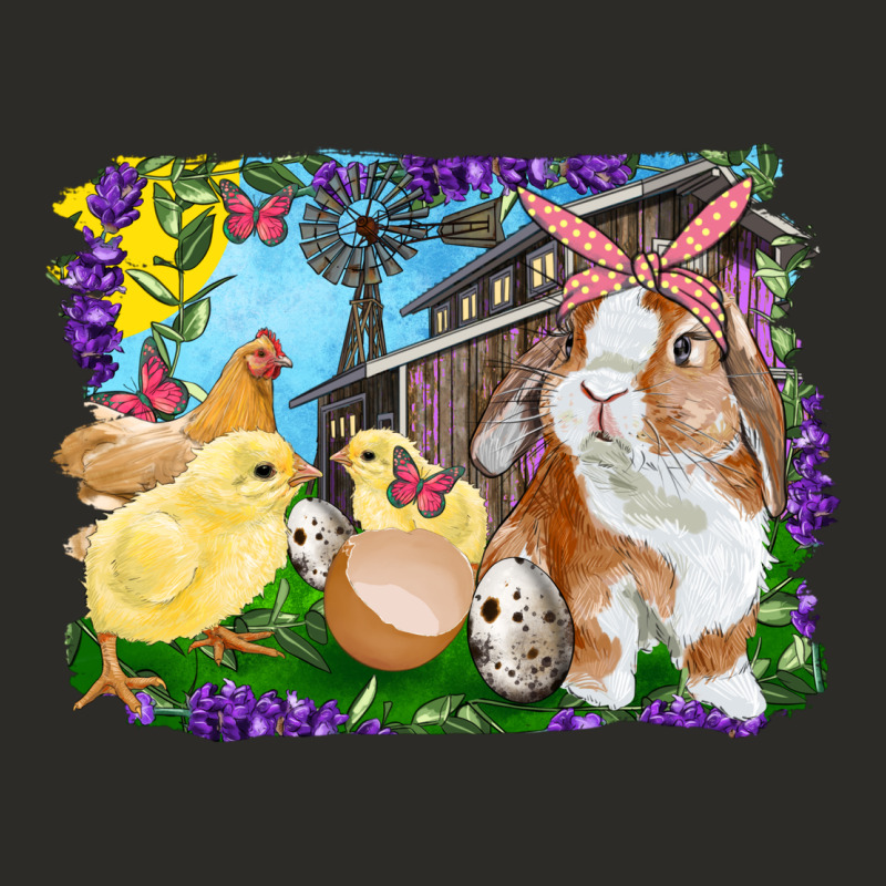 Easter Farm Chicks And Bunny Heavy Core Tee by RanaPortraitStore | Teevron