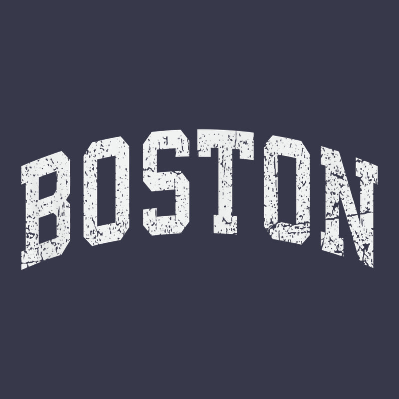 Distressed Boston T Shirt, Basic Vintage College Style Tee Long Sleeve Tee by linhVisuals | Teevron
