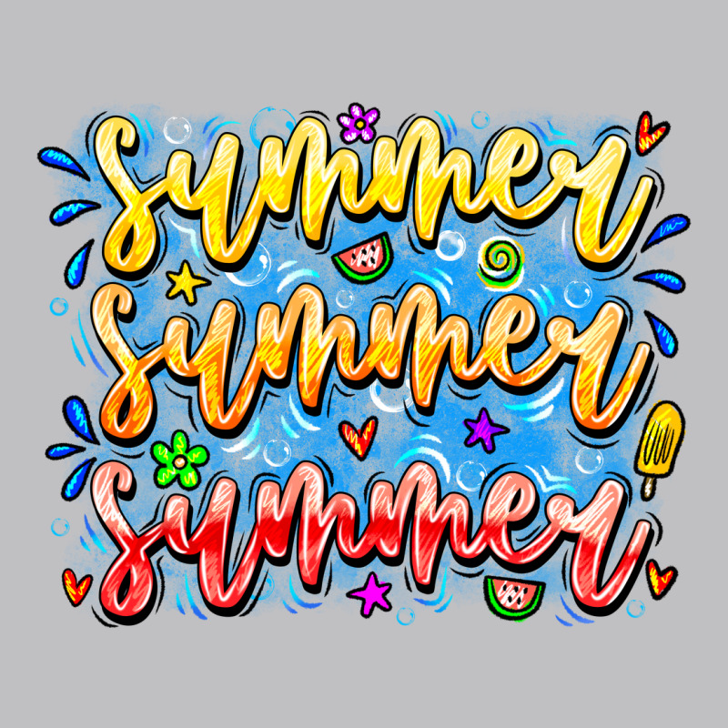 Summer Summer Summer Long Sleeve Tee by CowhideDigitalArt | Teevron