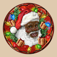 Black Santa Christmas Heavyweight Sweatshirt | Teevron