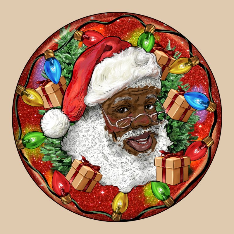 Black Santa Christmas Heavyweight Sweatshirt by RanaPortraitStore | Teevron