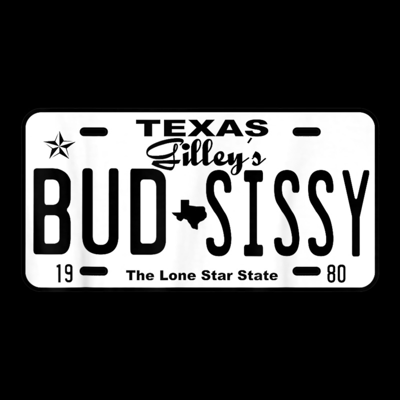 Country Love Gilley's Bud N Sissy Texas Cowboy License Gift Long Sleeve Tee by linhVisuals | Teevron