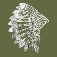 Native American Feather Headdress Indian Chief Tribes Prid T Shirt Long Sleeve Tee | Teevron