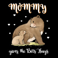 Best Mom Hugs Mama Bear Cute Mother's Day Long Sleeve Tee | Teevron