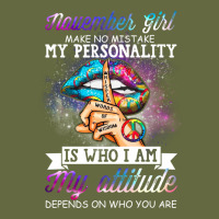 November Girl Make No Mistake My Personality Funny Long Sleeve Tee | Teevron