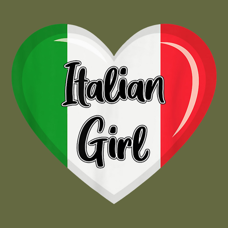 Italy Flag For Women Italian Girl Long Sleeve Tee by linhVisuals | Teevron