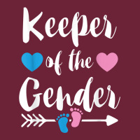 Keeper Of The Gender Reveal Tee Shirt Girl Or Boy Blue Pink Long Sleeve Tee | Teevron