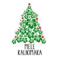 hawaiian christmas tree mele kalikimaka hawaii tropical t shirt | Teevron