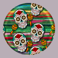 Hispanic Heritage Month Round Earrings 4 Vintage Tee | Teevron