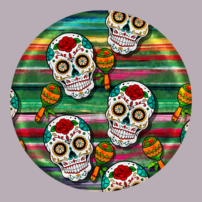 Hispanic Heritage Month Round Earrings 4 Vintage Tee by BundleAndBundleShop | Teevron