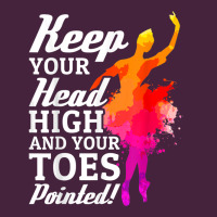 Ballet Dancer Keep Head High Toes Pointed Ballerina Teacher Long Sleeve Tee | Teevron