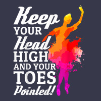 Ballet Dancer Keep Head High Toes Pointed Ballerina Teacher Long Sleeve Tee | Teevron