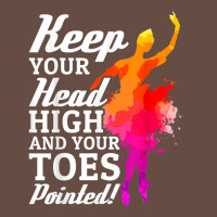 Ballet Dancer Keep Head High Toes Pointed Ballerina Teacher Long Sleeve Tee | Teevron