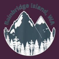 Bainbridge Island Wa Mountains Hiking Climbing Camping Long Sleeve Tee | Teevron