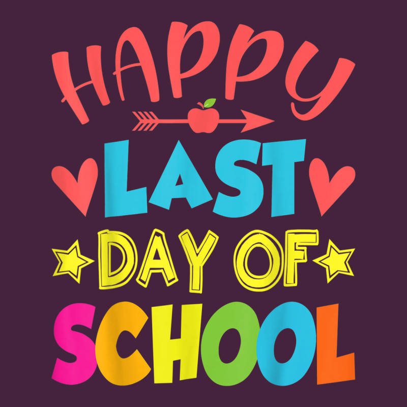 Happy Last Day Of School Teacher Boys Girls School Last Day Long Sleeve Tee by linhVisuals | Teevron