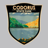 Codorus State Park Pennsylvania Badge Vintage Long Sleeve Tee | Teevron