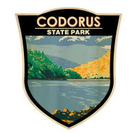 codorus state park pennsylvania badge vintage | Teevron