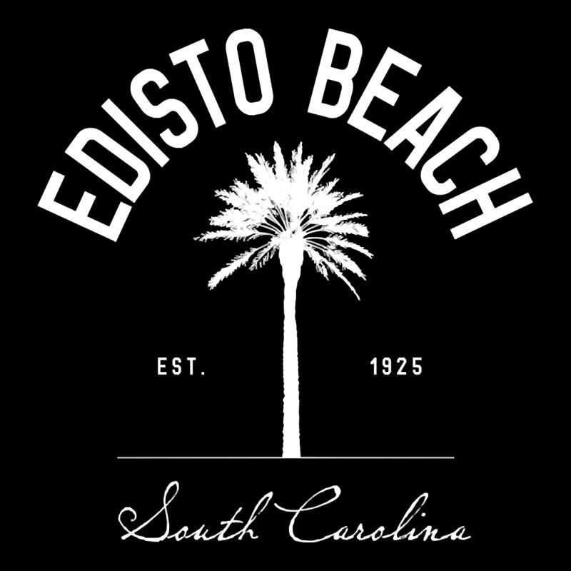 Edisto Beach Sc Palm Tree Edisto Beach Gift Pullover Hoodie Long Sleeve Tee by linhVisuals | Teevron