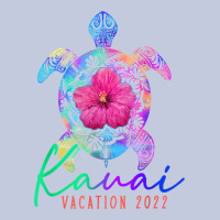 Kauai Hawaii Vacation 2022 Sea Turtle Flower Tropical T Shirt Long Sleeve Tee | Teevron
