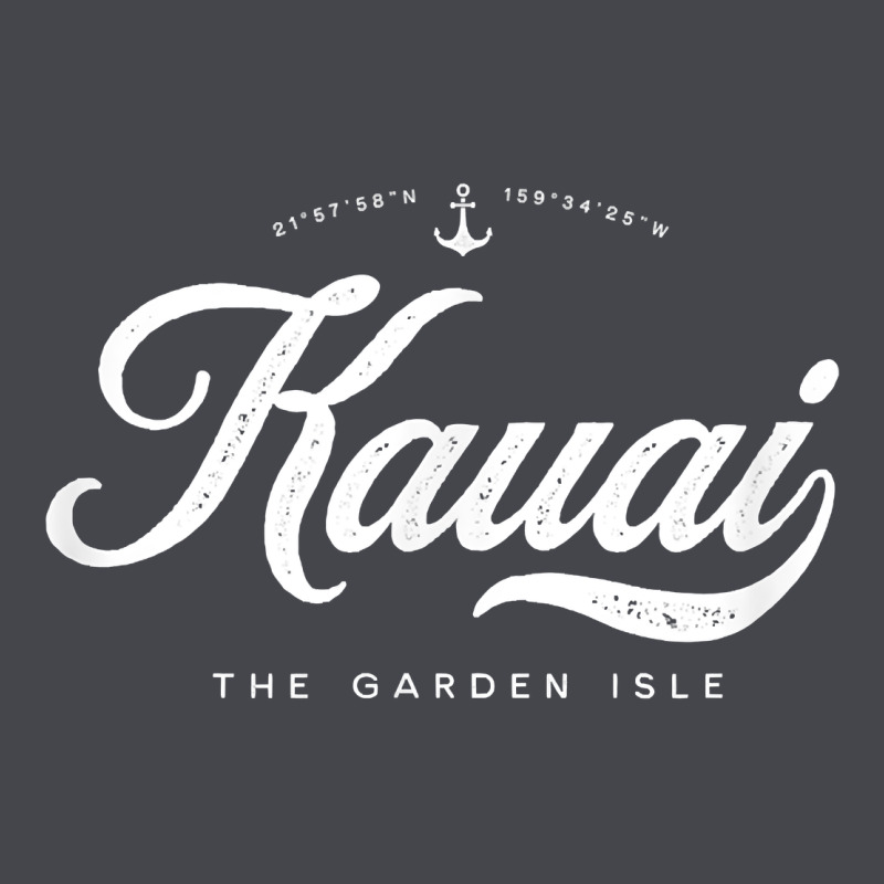 Kauai Hawaii Vintage Retro T Shirt Long Sleeve Tee by linhVisuals | Teevron