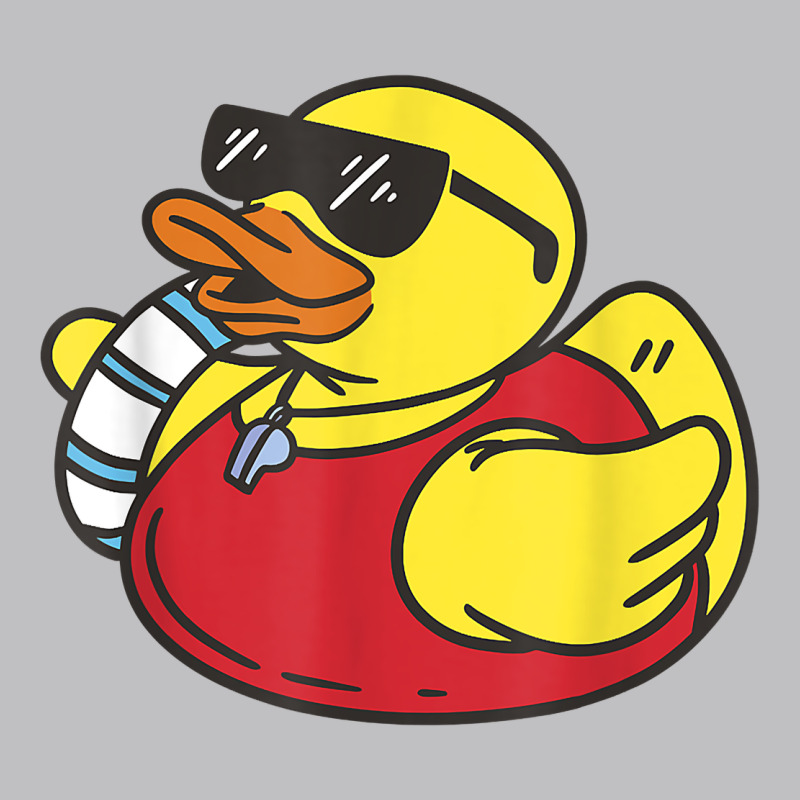 Lifeguard Rubber Duck T Shirt Long Sleeve Tee by linhVisuals | Teevron