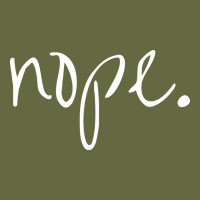Funny Nope Long Sleeve Tee | Teevron