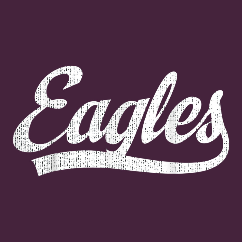 Eagles School Sports Fan Team Spirit Mascot Gift Long Sleeve Tee by linhVisuals | Teevron