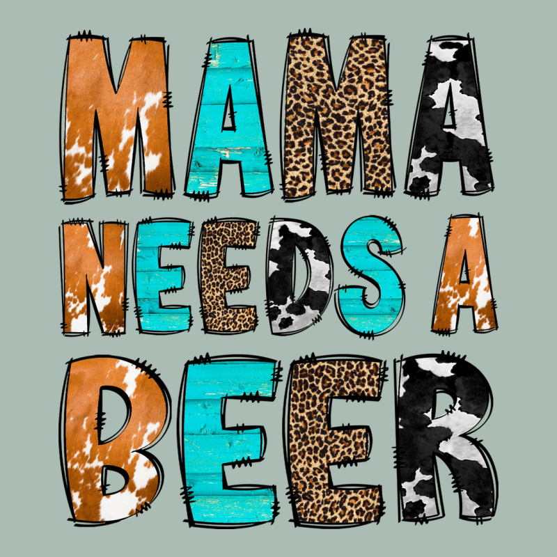 Mama Needs A Beer Classic Tee by CowCowDesign | Teevron