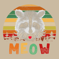 Funny Vintage Raccoon Meow Raccoon Lovers Long Sleeve Tee | Teevron