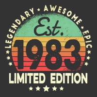est. 1983 vintage 1983 limited edition 39th birthday retro pullover ho | Teevron