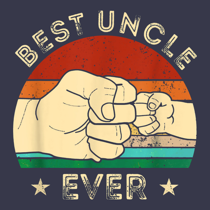 Vintage Best Uncle Ever Fist Bump Funny Uncle Fathers Day Long Sleeve Tee by linhVisuals | Teevron