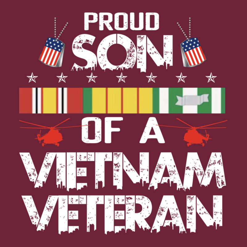 Proud Son Of A Vietnam Veteran Father's Day Long Sleeve Tee by linhVisuals | Teevron