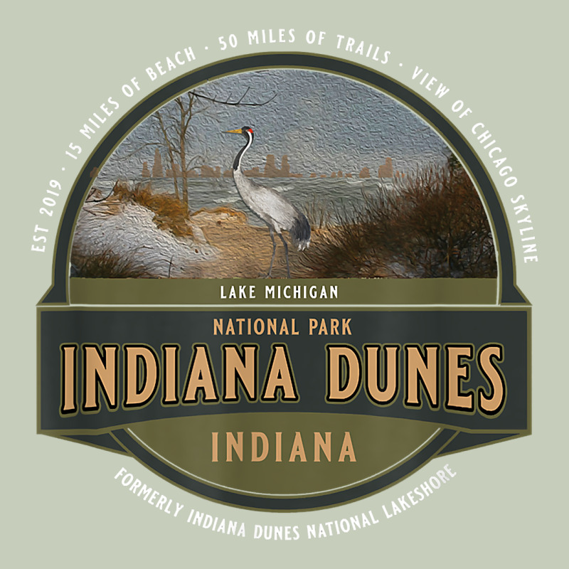Indiana Dunes National Park Lake Michigan Beach Trails T Shirt Long Sleeve Tee by linhVisuals | Teevron