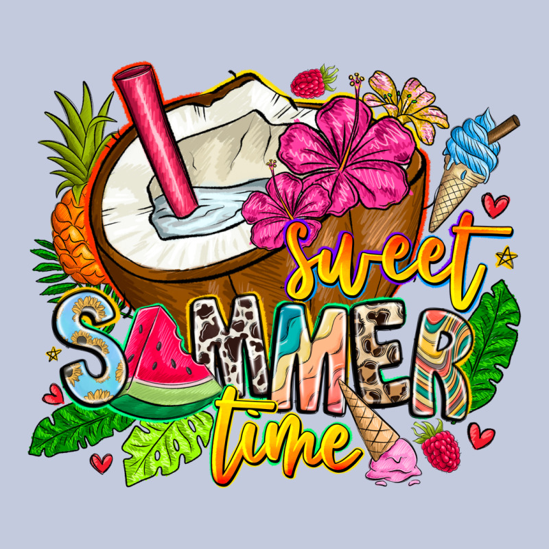 Summer Time Long Sleeve Tee by CowhideDigitalArt | Teevron