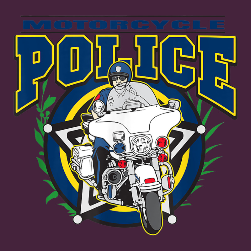 Motorcycle Police Law Enforcement Long Sleeve Tee by linhVisuals | Teevron