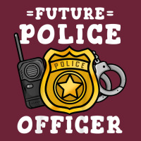 Kids Future Police Officer Policeman Long Sleeve Tee | Teevron