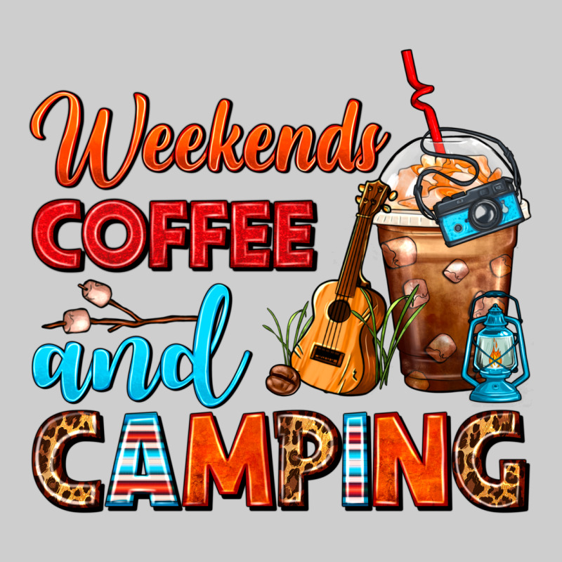 Weekends Coffee And Camping Frappe Coffee Premium Tee by FaDigitalArtStudio | Teevron
