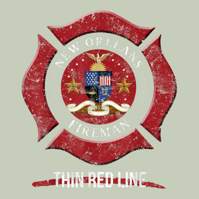 New Orleans Firefighter Shirt Firefighter Gifts Louisiana Long Sleeve Tee by linhVisuals | Teevron
