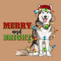 Merry And Bright Husky Heavyweight Hoodie | Teevron